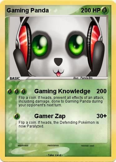 Pokemon Gaming Panda