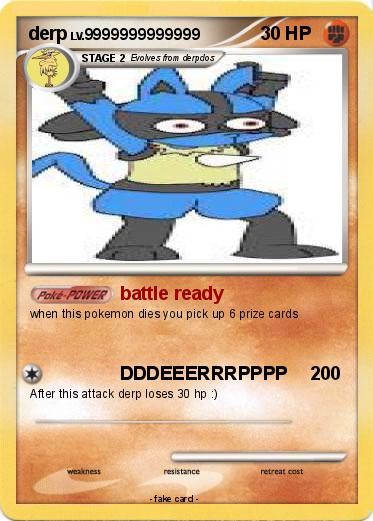 Pokemon derp