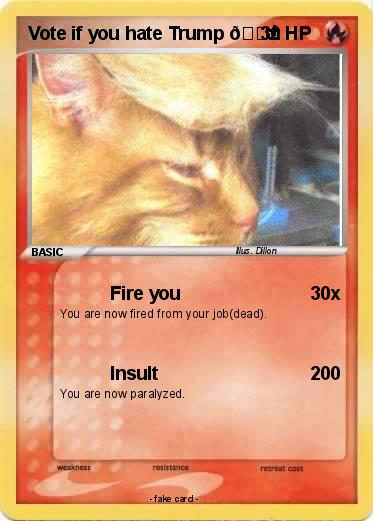 Pokemon Vote if you hate Trump ????