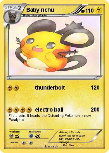 Pokemon Baby richu
