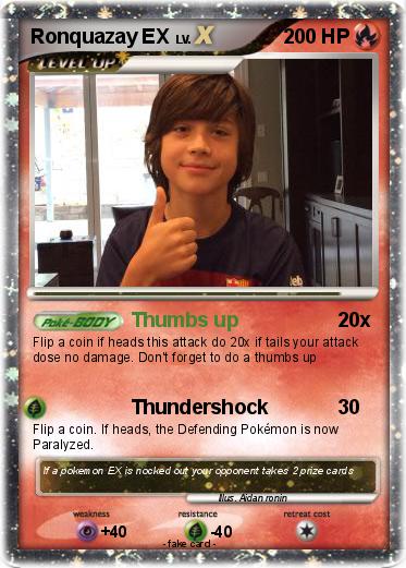 Pokemon Ronquazay EX