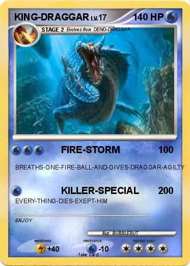 Pokemon KING-DRAGGAR