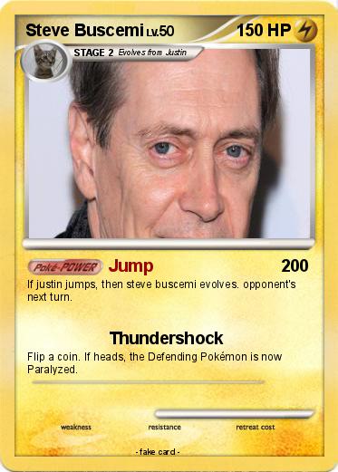 Pokemon Steve Buscemi