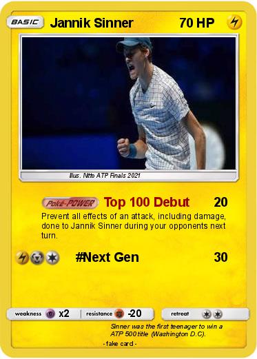 Pokemon Jannik Sinner