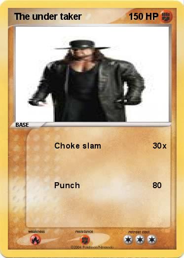 Pokemon The under taker
