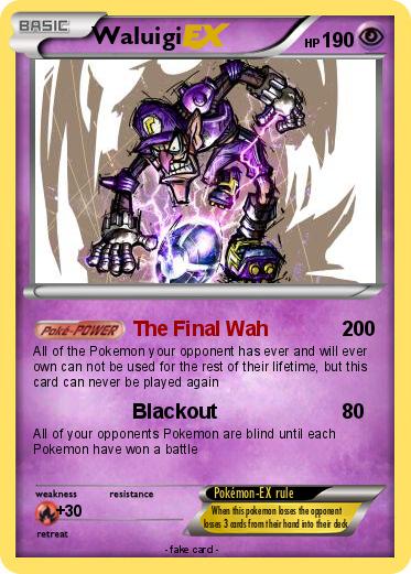 Pokemon Waluigi