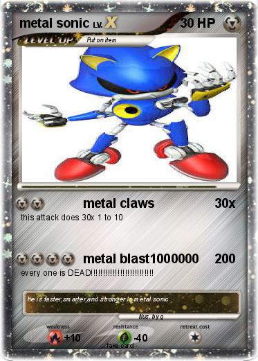 Pokemon metal sonic