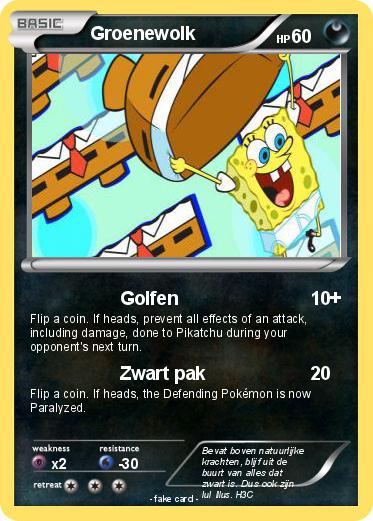 Pokemon Groenewolk