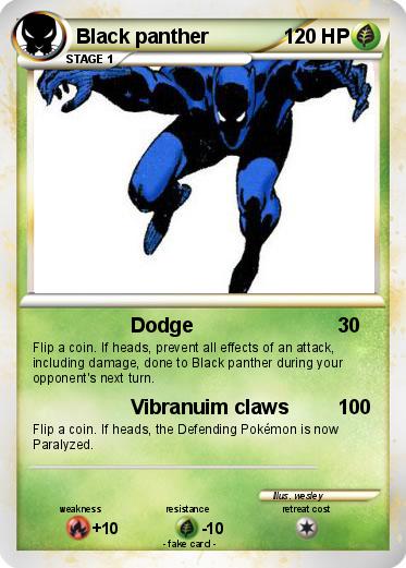 Pokemon Black panther