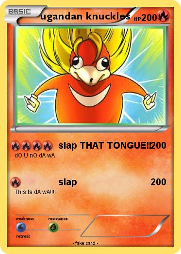 Pokemon ugandan knuckles