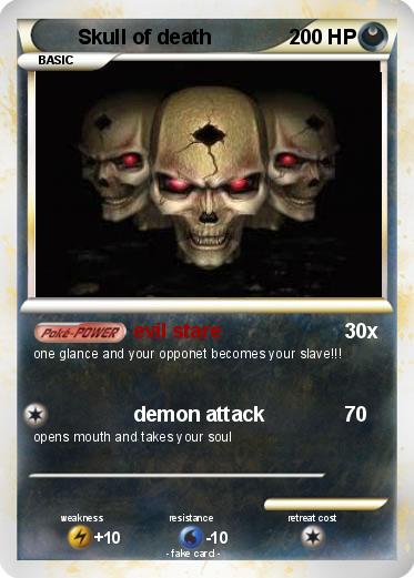 Pokemon Skull of death