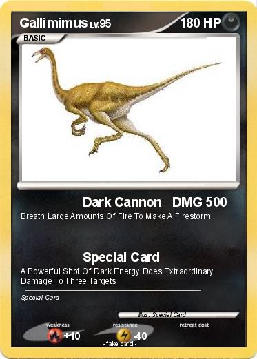 Pokemon Gallimimus