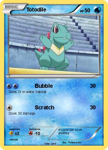 Pokemon Totodile
