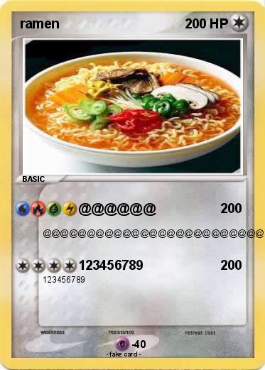 Pokemon ramen