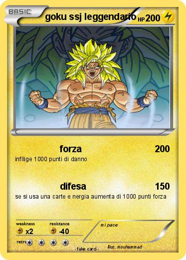 Pokemon goku ssj leggendario