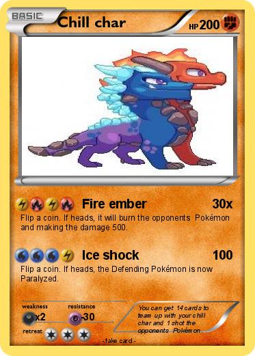 Pokemon Chill char