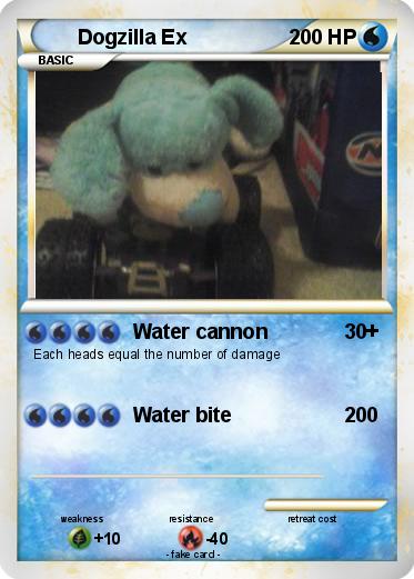 Pokemon Dogzilla Ex