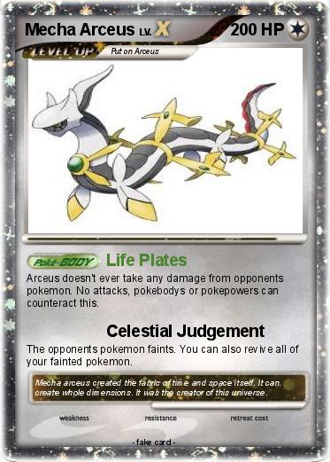 Pokemon Mecha Arceus