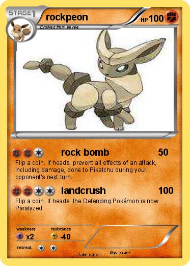 Pokemon rockpeon
