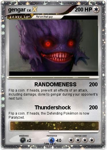 Pokemon gengar