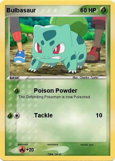 Pokemon Bulbasaur