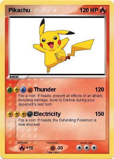 Pokemon Pikachu