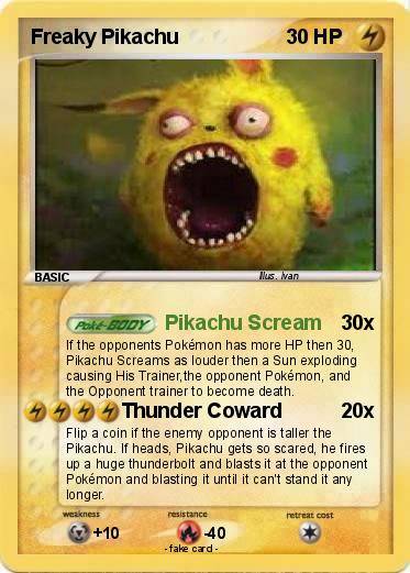 Pokemon Freaky Pikachu
