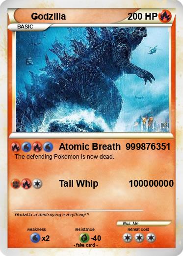 Pokemon Godzilla