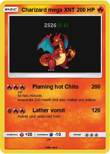 Pokemon Charizard mega XNT
