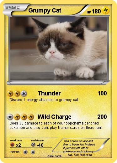 Pokemon Grumpy Cat