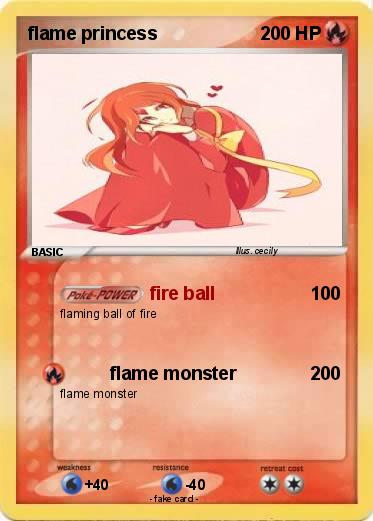 Pokemon flame princess