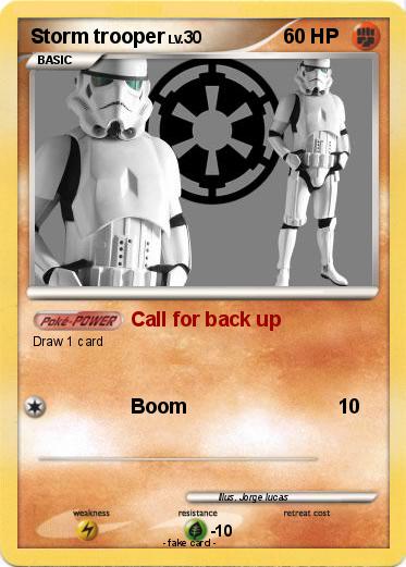 Pokemon Storm trooper