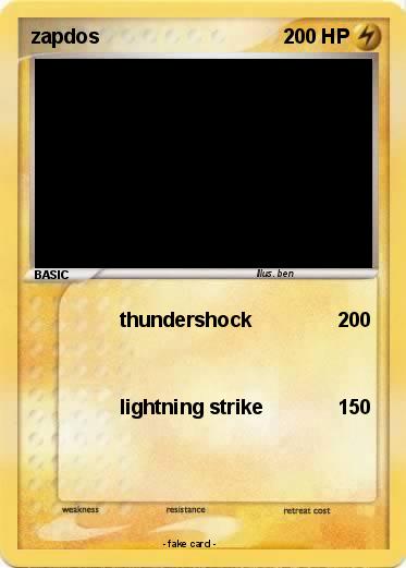 Pokemon zapdos