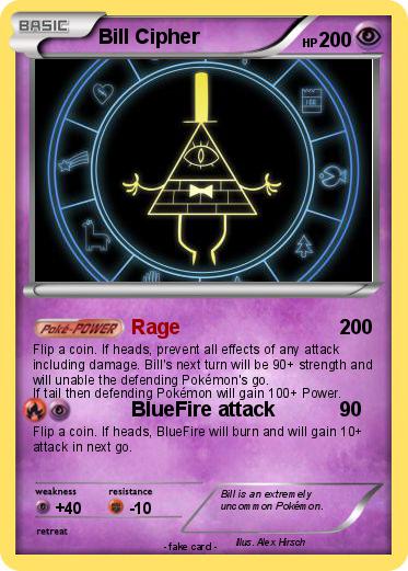 Pokemon Bill Cipher