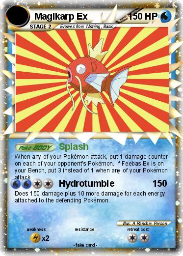 Pokemon Magikarp Ex