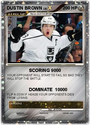 Pokemon DUSTIN BROWN