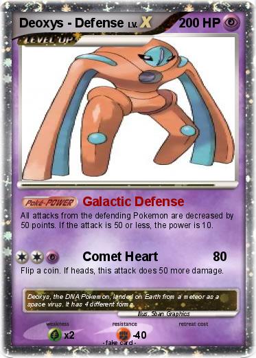 Pokemon Deoxys - Defense