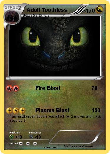 Pokemon Adolt Toothless
