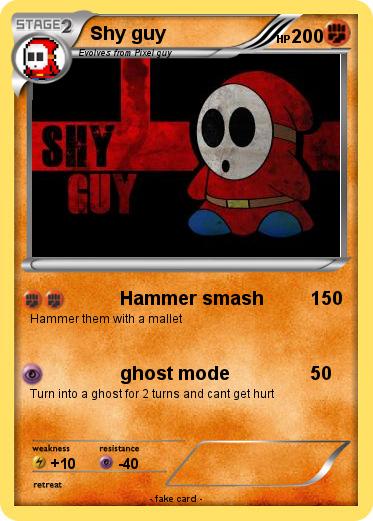 Pokemon Shy guy
