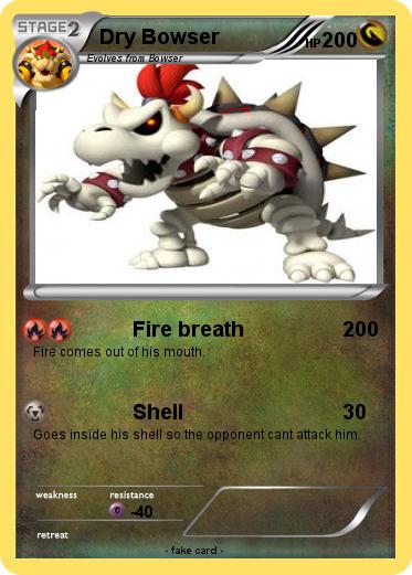 Pokemon Dry Bowser