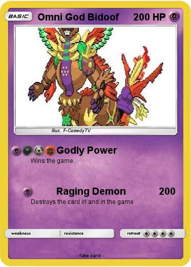 Pokemon Omni God Bidoof