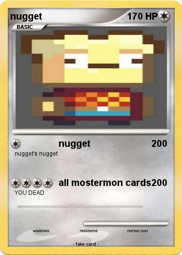 Pokemon nugget