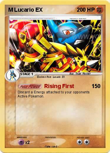 Pokemon M Lucario EX