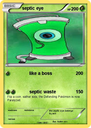 Pokemon septic eye