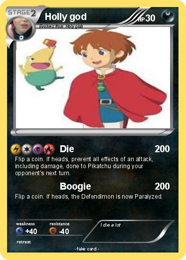 Pokemon Holly god