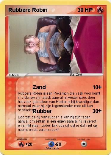 Pokemon Rubbere Robin