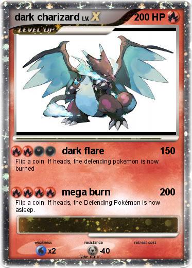 Pokemon dark charizard