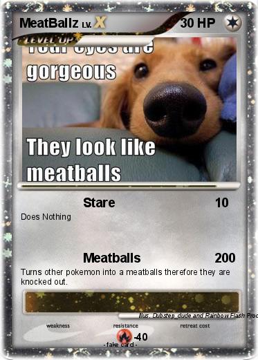 Pokemon MeatBallz