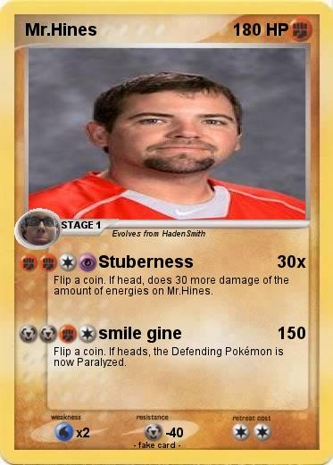 Pokemon Mr.Hines