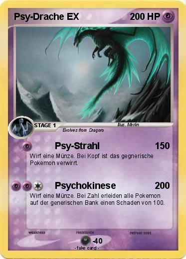 Pokemon Psy-Drache EX